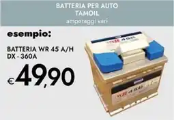 Bennet Batteria per auto tamoil offerta