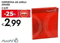 Bennet Copertina ad anelli AWARD offerta