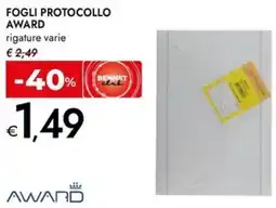 Bennet Fogli protocollo AWARD offerta
