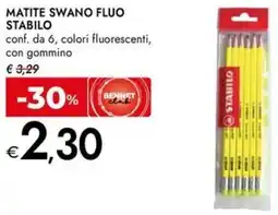 Bennet Matite swano fluo STABILO offerta