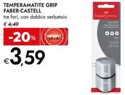 Bennet Temperamatite grip FABER-CASTELL offerta