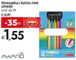 Bennet Pennarelli punta fine AWARD offerta