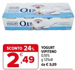 Iperal YOGURT VIPITENO 0,10% da offerta