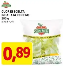 DPiù Cuor di scelta insalata iceberg offerta