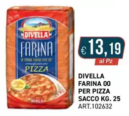 PGS Cash&Carry Divella farina 00 per pizza sacco offerta