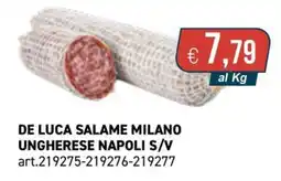 PGS Cash&Carry De luca salame milano ungherese napoli s/v offerta