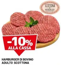 DPiù Hamburger di bovino adulto scottona offerta