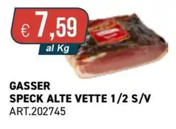 PGS Cash&Carry Gasser speck alte vette 1/2 s/v offerta