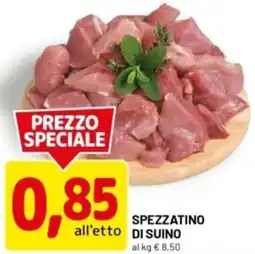 DPiù Spezzatino di suino offerta