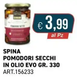 PGS Cash&Carry Spina pomodori secchi in olio evo offerta