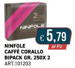 PGS Cash&Carry Ninfole caffè corallo bipack offerta