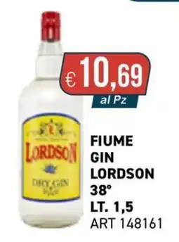 PGS Cash&Carry Fiume gin lordson offerta