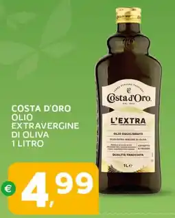 Extra Supermercati Costa d'oro olio extravergine di oliva offerta