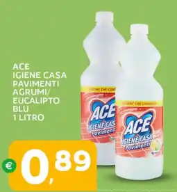 Extra Supermercati Ace igiene casa pavimenti agrumi/ eucalipto blu offerta