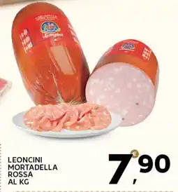 Extra Supermercati Leoncini mortadella rossa offerta