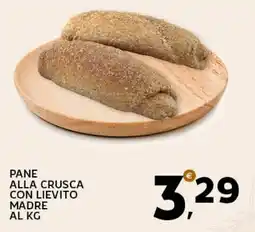 Extra Supermercati Pane alla crusca con lievito madre offerta
