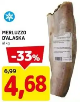 DPiù Merluzzo d'alaska offerta