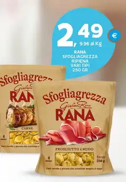 Extra Supermercati Rana sfogliagrezza ripiena offerta