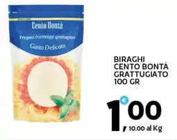 Extra Supermercati Biraghi cento bontà grattugiato offerta