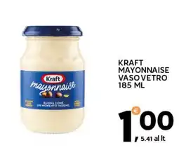 Extra Supermercati Kraft mayonnaise vaso vetro offerta