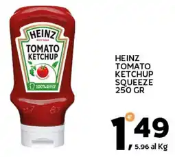 Extra Supermercati Heinz tomato ketchup squeeze offerta