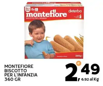 Montefiore biscotto per l'infanzia