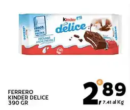 Extra Supermercati Ferrero kinder delice offerta
