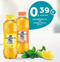 Extra Supermercati San benedetto the limone/pesca offerta