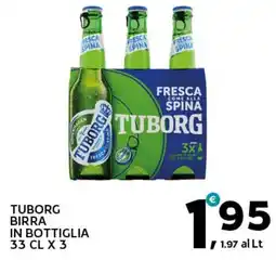 Extra Supermercati Tuborg birra in bottiglia offerta
