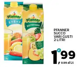 Extra Supermercati Pfanner succo offerta
