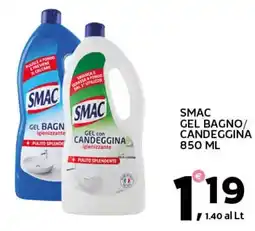 Extra Supermercati Smac gel bagno/ candeggina offerta