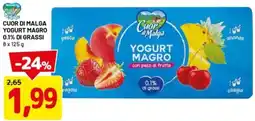 DPiù Cuor di malga yogurt magro 0.1% di grassi offerta