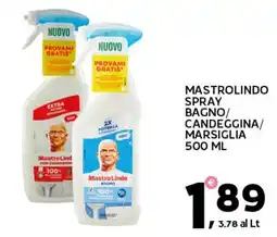 Extra Supermercati Mastrolindo spray bagno/ candeggina/ marsiglia offerta