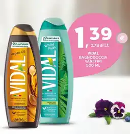Extra Supermercati Vidal bagnodoccia offerta