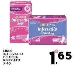Extra Supermercati Lines intervallo disteso/ ripiegato x 40 offerta