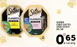 Extra Supermercati Sheba cibo gatto offerta