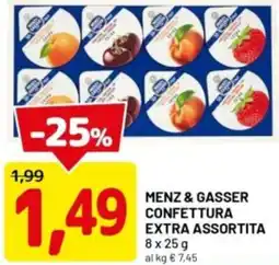 DPiù Menz & gasser confettura extra offerta