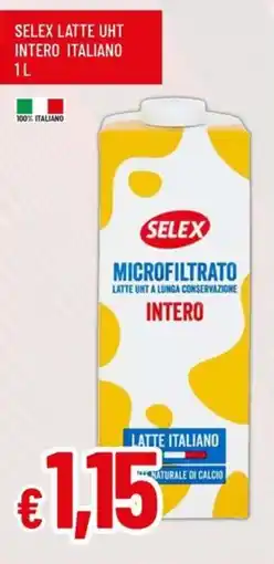 Galassia Selex latte uht intero italiano offerta
