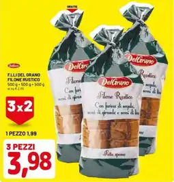 DPiù F.lli del grano filone rustico offerta