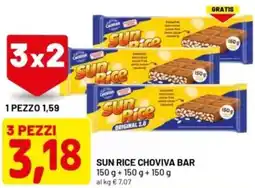 DPiù Sun rice choviva bar offerta