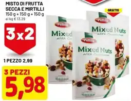 DPiù Misto di frutta secca e mirtilli offerta