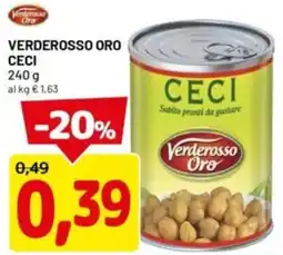 DPiù Verderosso oro ceci offerta