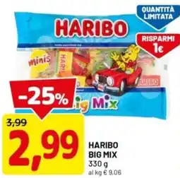 DPiù Haribo big mix offerta