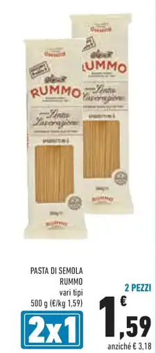 Conad Pasta di semola RUMMO offerta