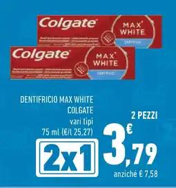 Conad Dentifricio max white COLGATE offerta
