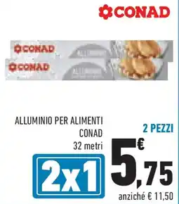 Conad Alluminio per alimenti CONAD offerta