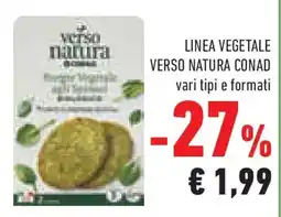 Conad Linea vegetale VERSO NATURA CONAD offerta