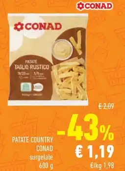 Conad Patate country CONAD offerta