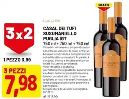 DPiù Casal dei tufi susumaniello puglia igt offerta
