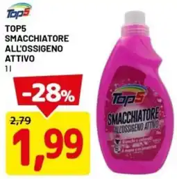 DPiù Top5 smacchiatore all'ossigeno attivo offerta